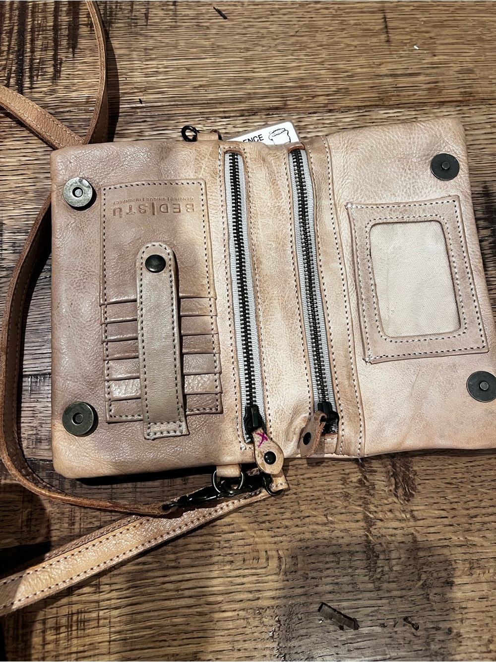 BED|STU Leather Crossbody NWT! - Picture 3 of 3